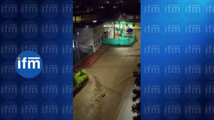 Se desborda quebrada en Mesitas del Colegio
