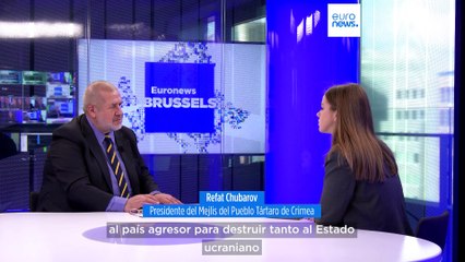 No se puede tomar ninguna decisión sobre Crimea sin Ucrania y los tártaros de Crimea, declara el líder del Mejlis a 'Euronews'