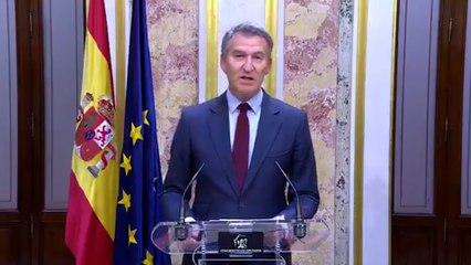 Feijóo invita a los socios de Sánchez a una moción de censura