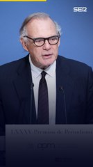 El discurso de Pedro Piqueras sobre la cobertura mediática de la DANA