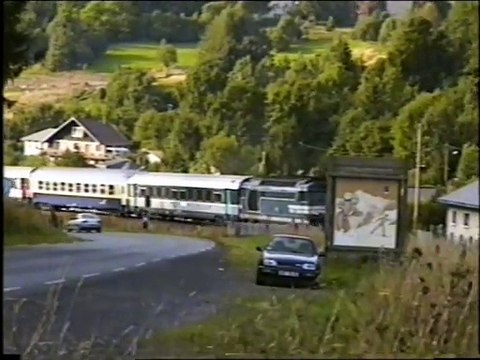 LE THERMAL 193 arrive au MONT-DORE Août 2001-Hervé ALLAIN.