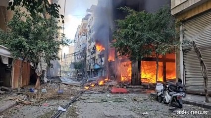 M.O., nuovi bombardamenti di Israele su Beirut