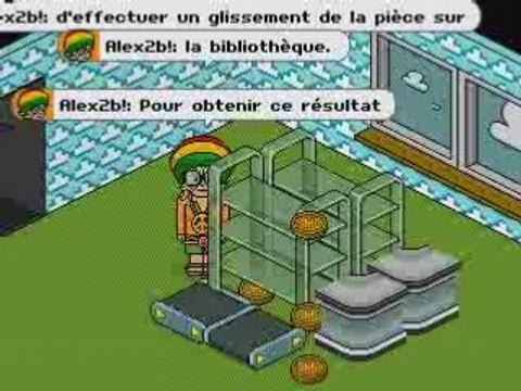 Empilement de deux mobis de deux cases