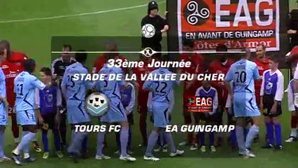 L2 J33 Tours-EAG 1-0. 2008-09