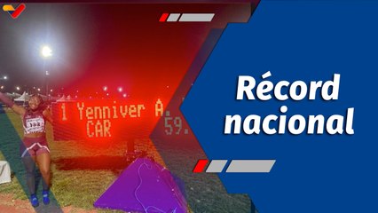 Deportes VTV |  Carabobeña Yenniber Veroes impone nuevo récord en lanzamiento de martillo
