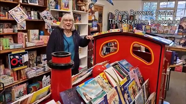 The Steyning Bookshop is celebrating 40 years in business in Steyning High Street having converted a house into a shop