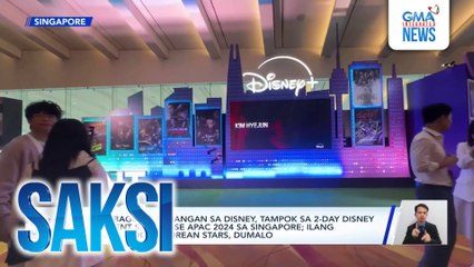 Mga bagong aabangan sa Disney, tampok sa 2-day Disney Content Showcase APAC 2024 sa Singapore; ilang Hollywood at Korean stars, dumalo | Saksi