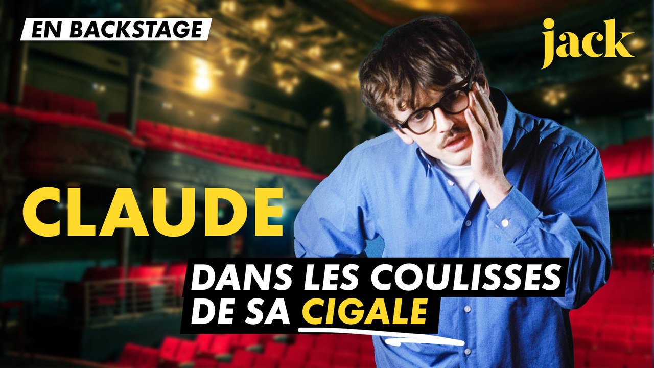 En backstage avec Claude à la Cigale