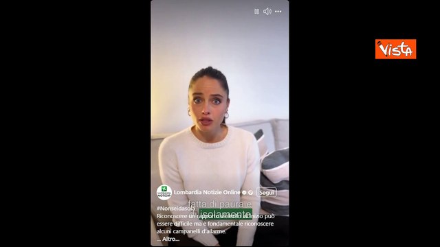 Parte la campagna digital #nonseisola di Regione Lombardia con Matilde Gioli