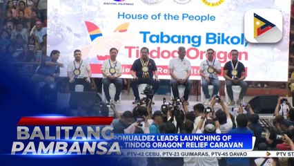 Tabang Bikol, Tindog Oragon’ relief caravan kicks off in Bicol Region