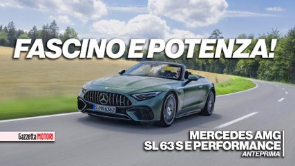 Mercedes-Amg SL 63 S E Performance: eleganza classica e potenza mostruosa