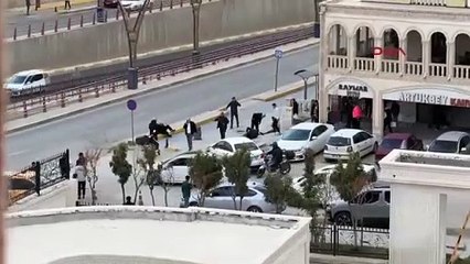 Adliye önünde kan gövdeyi götürdü: Yaralılar var