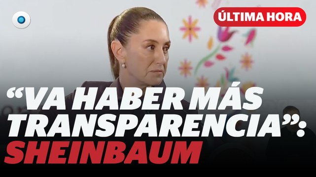 Sheinbaum reacciona a la desaparición de órganos autónomos I Reporte Indigo