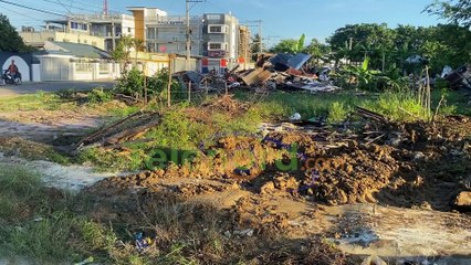 Nueva vez desalojan familias en el sector Villa Hortensia de SFM; condenan acción policial