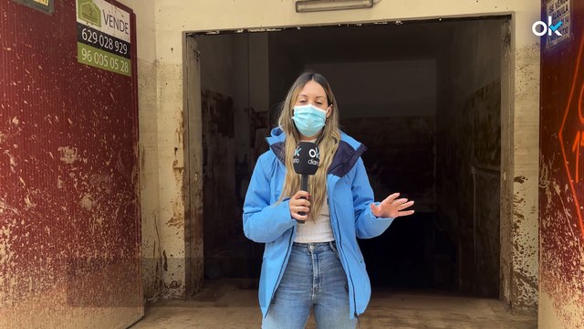 200 garajes enfangados en Catarroja hacen peligrar la estructura de los edificios- Pueden derrumbarse
