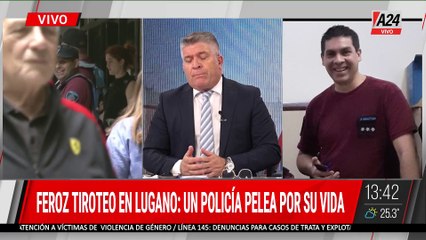 🚨 FEROZ TIROTEO EN LUGANO: UN POLICÍA EN ESTADO CRÍTICO
