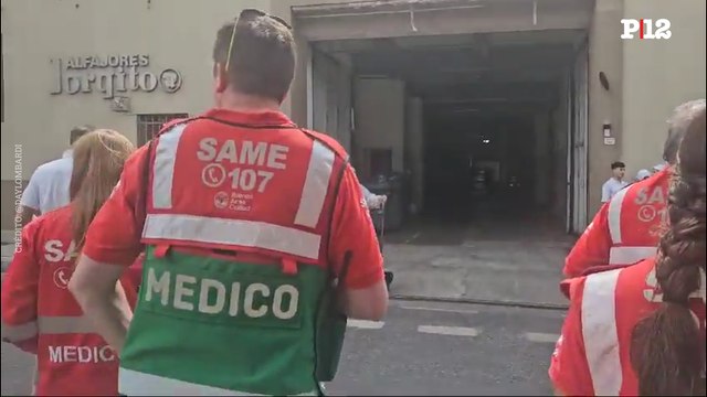Un incendio afectó la fábrica de alfajores Jorgito en Boedo