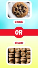 COOKIE LOVERS vs BISCUIT FANS: Which Treat Reigns Supreme? Would You rather Food edition