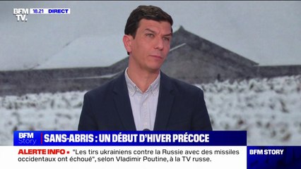 Neige/sans-abris: "Il n'y a pas assez de places" dans les hébergements d'urgence, déplore Lofti Ouanezar (directeur général d'Emmaüs solidarité)