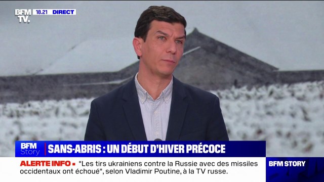 Neige/sans-abris: Il n'y a pas assez de places dans les hébergements d'urgence, déplore Lofti Ouanezar (directeur général d'Emmaüs solidarité)