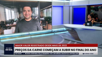 Preços da carne começam a subir no final do ano