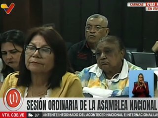 AN realiza primera discusión del Proyecto de Ley Simón Bolívar contra el bloqueo