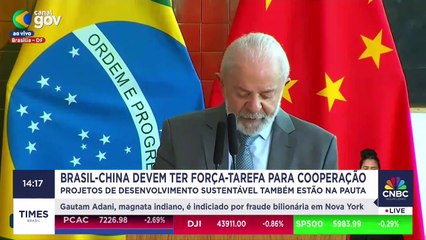 Brasil e China devem formar força-tarefa para cooperação