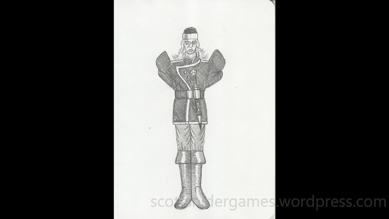 Soldier Pencil Sketch Video #513 (11-21-2024)