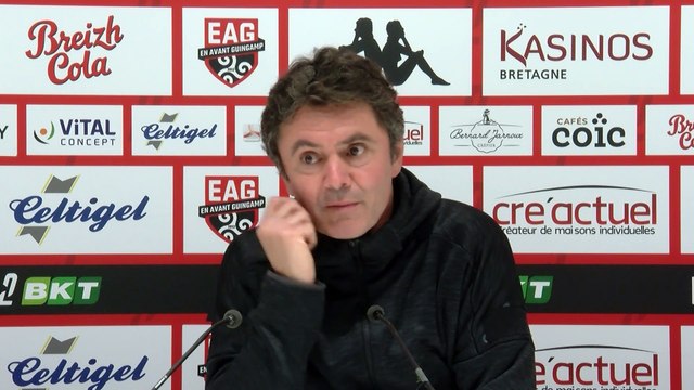EAG - Amiens SC : le point presse de Sylvain Ripoll