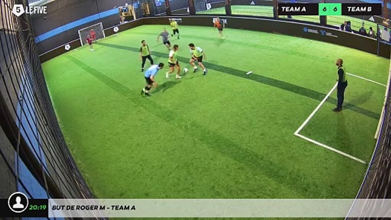 But de Roger M - Team A
