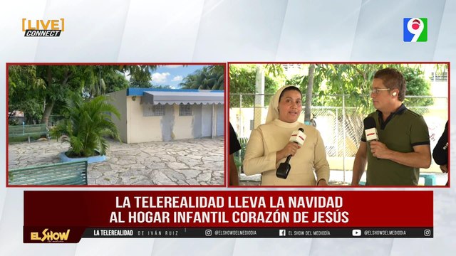 Llevan navidad al Hogar Infantil Corazón de Jesús 1/2 | El Show del Mediodía