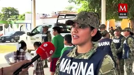 Llegan 600 elementos de la Marina a Colima como parte de la estrategia de seguridad de Sheinbaum