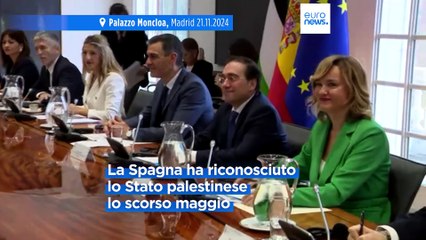 Sánchez ribadisce il sostegno allo Stato palestinese in occasione della visita del primo ministro
