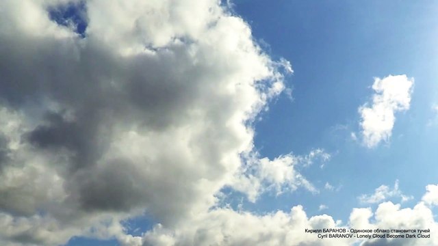 Cyril Baranov - Lonely Cloud Become Dark Cloud (2013)