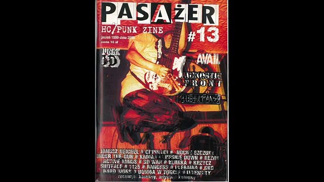 „Pasażer” (płyta CD do zina, logo kampanii „Muzyka Przeciwko Rasizmowi” Stowarzyszenia NIGDY WIĘCEJ)