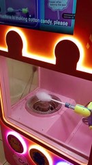 Cotton Candy made by Machine