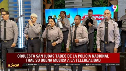 Orquesta San Judas Tadeo de la Policía Nacional en El Show del Mediodía