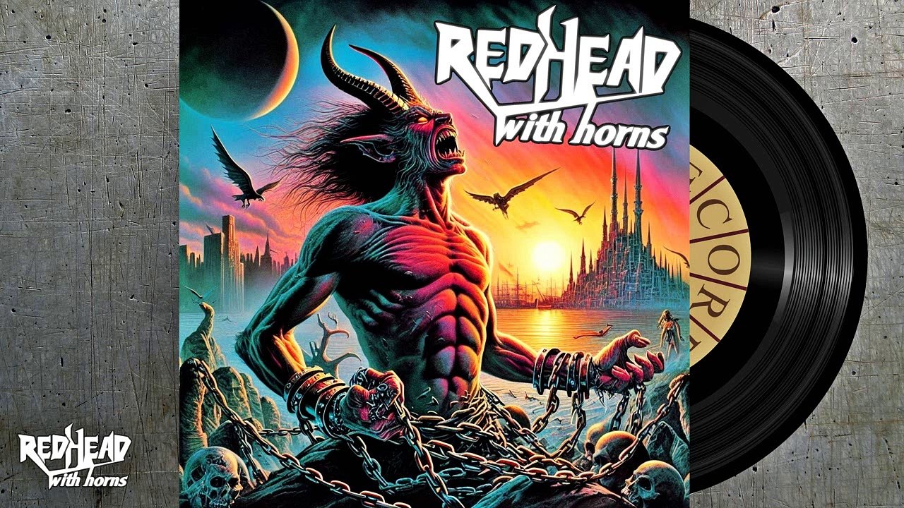 Redhead with Horns - Sin City/ACDC
