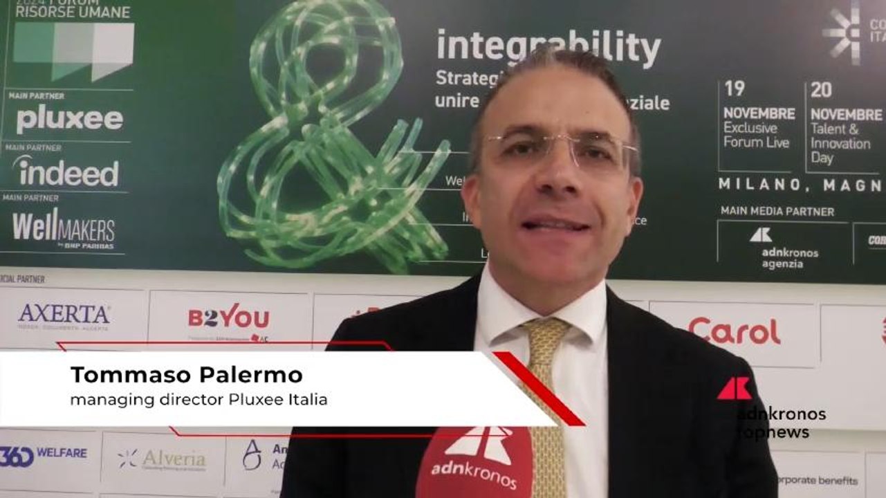 Forum risorse umane, Palermo (Pluxee): "Welfare aziendale fondamentale per gestione virtuosa capitale umano”