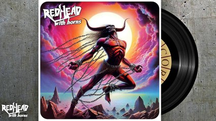 Redhead with Horns - Stargazer/Rainbow