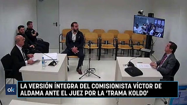 La versión íntegra del comisionista Víctor De Aldama ante el juez por la 'Trama Koldo'