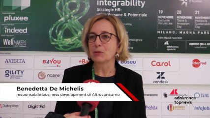 Forum risorse umane, De Michelis (Altroconsumo): “Progetto B2you guarda alla persona dietro il lavoratore”