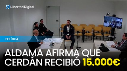 Aldama afirma que Cerdán recibió 15.000 euros y dio 250.000 a Ábalos y 100.000 a Koldo