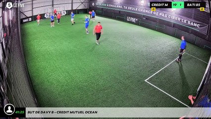 But de Davy B - Credit Mutuel Ocean