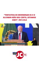 "Tentativa de envenenar a mim e ao Alckmin não deu certo, estamos aqui", diz Lula.