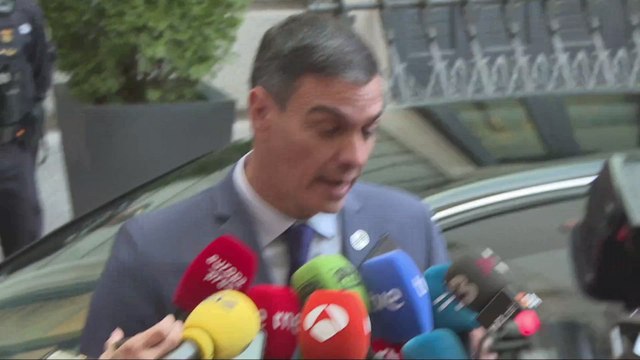 Primeras declaraciones de Sánchez después de las explosivas declaraciones de Aldama
