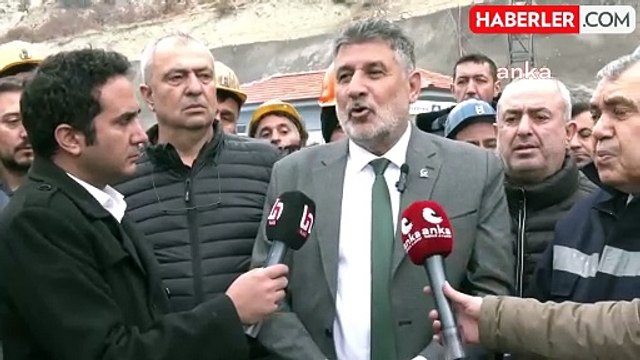 Milli Yol Partisi Genel Başkanı Çayır, Madencilere Destek Verdi