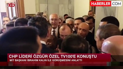 CHP lideri Özel: CHP'ye üye alımları sırasında terörist sızmasın diye istihbarat desteği istedik
