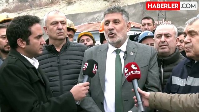 Milli Yol Partisi Genel Başkanı Çayır, Madencilere Destek Verdi
