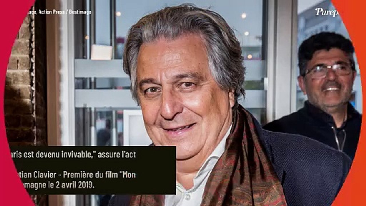 "Paris est devenue invivable" : Christian Clavier a fui la France pour s'installer dans une capitale très "cosy"